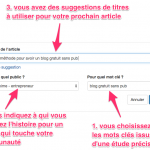 comment faire un blog
