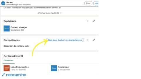 Les compétences LinkedIn à mettre en avant en 2025 - Neocamino