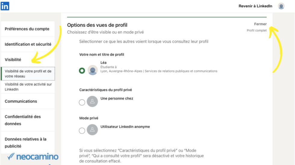 Comment voir qui a consulté mon profil LinkedIn ? Neocamino